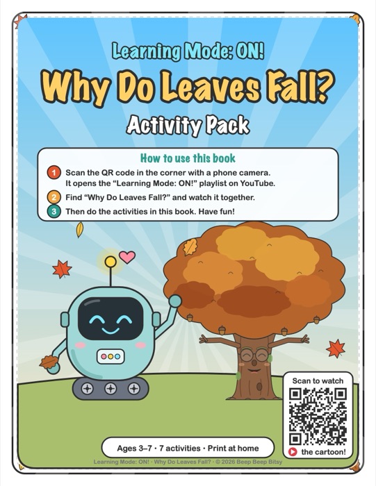 Cover of Why Do Leaves Fall? Activity Pack